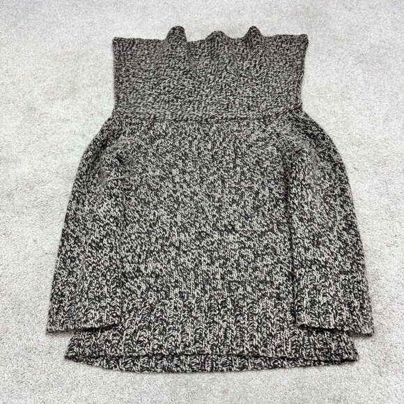 Express Sweater Women’s Brown Wool Cashmere Blend Long Sleeve Pullover Small - Picture 9 of 10